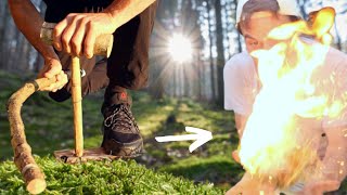 How to Bow-Drill from Nothing to Fire 🔥