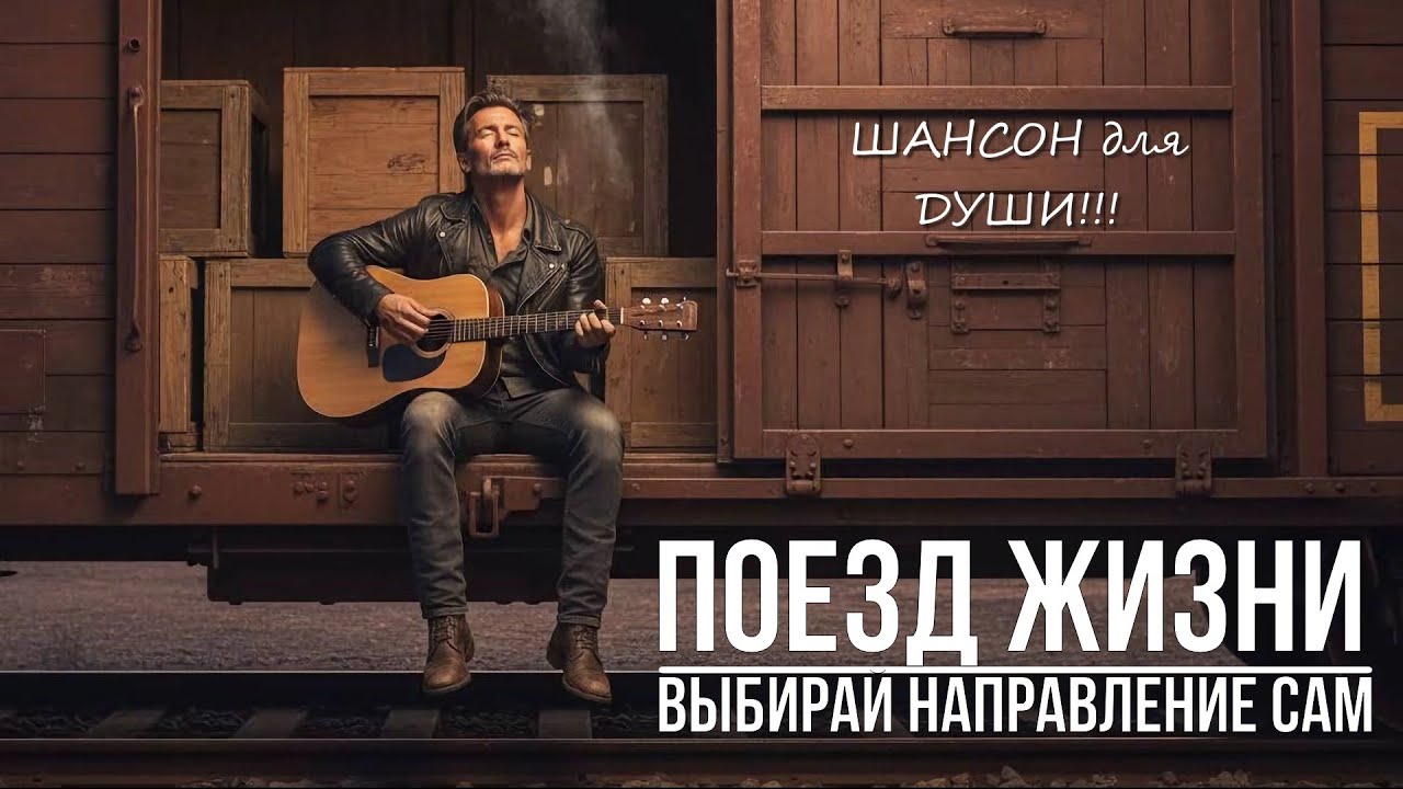 “Поезд жизни — выбирай направление сам” | Шансон для ДУШИ!!!