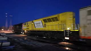 ROARING EMD's! 710 and 1010 Powered SD70's in Notch 8! 