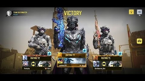 Team deathmatch Rust Call of duty mobile 