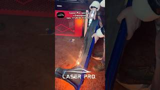 Чистка ржавчины на арке крыла, аппарат лазерной очистки ржавчины, VARIS - LASER PRO