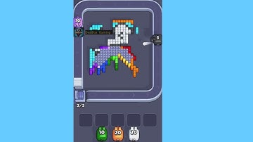 Pixel Flow Level 87. Walkthrough Gameplay