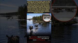 The Great Moose Migration 🦌 | The Most Relaxing Viral Stream Ever!