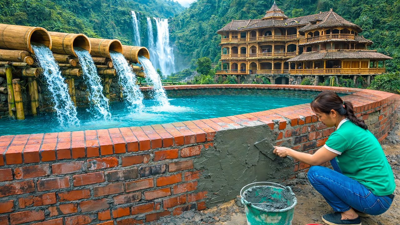 From Ground to Structure — Building a Complete Water Tank