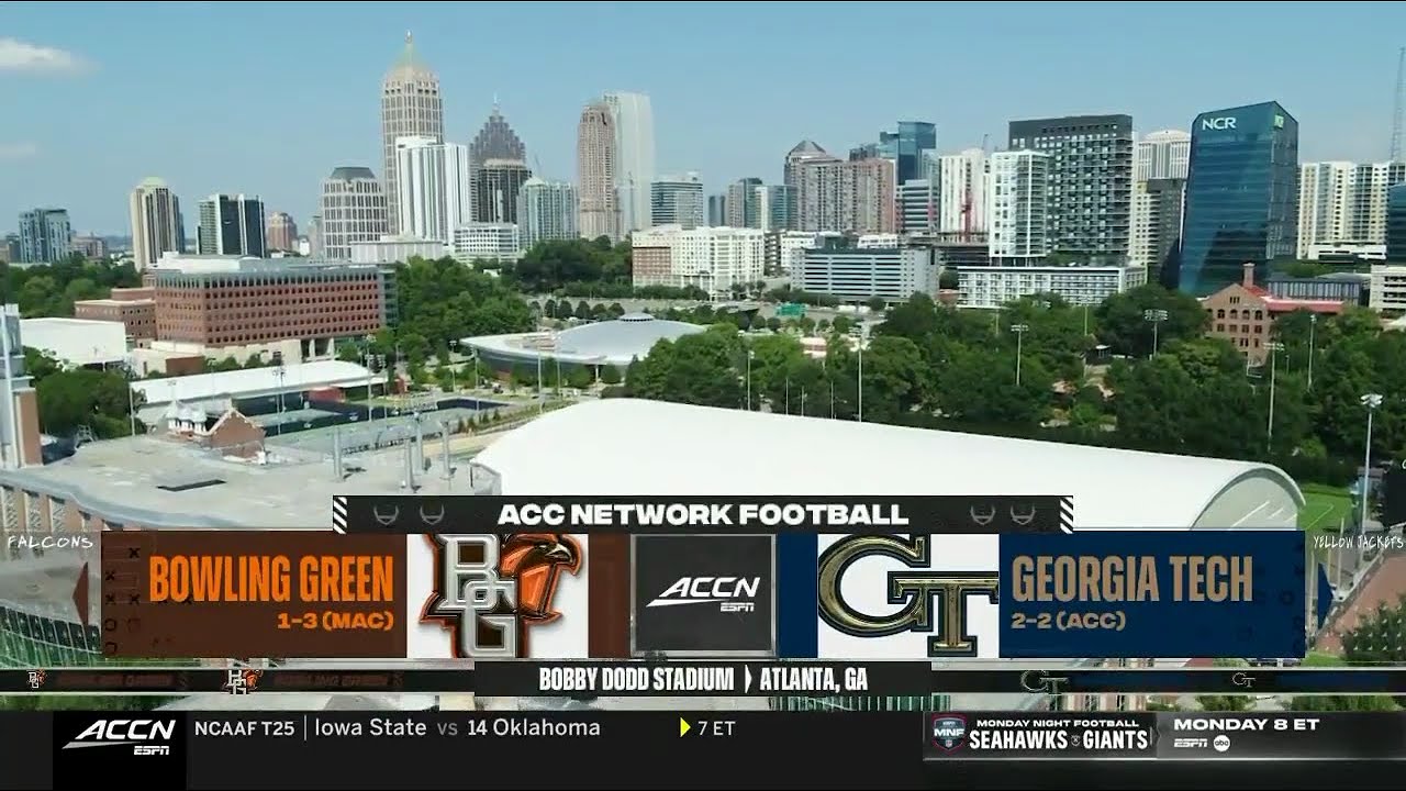NCAA Football 2023-09-30 Bowling Green at Georgia Tech