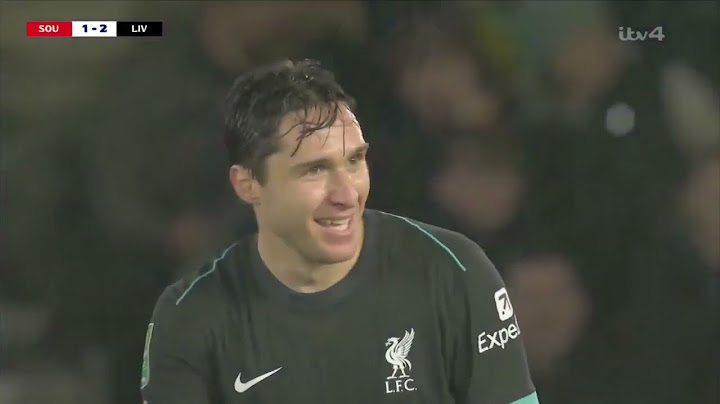 2024-25 Football League Cup (5 Round) Southampton v Liverpool (18 December 2024) Highlights