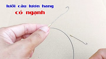 Lưỡi câu lươn đồng trong hang mẫu lưỡi có ngạnh, giao hàng toàn quốc