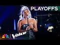 Claudia B.&#39;s Emotional Performance of Bruno Mars&#39; &quot;Talking to the Moon&quot; | The Voice Playoffs | NBC