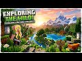 Minecraft Nature Explorer! Greenhouse Build Continued &amp; Going In Search Of Moss Down The Mines