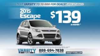 Match Highlights Varsity Ford in Ann Arbor Makes the Purchasing Process Easy!