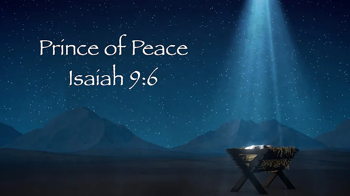 12/18/2022 - Prince of Peace, Isaiah 9:6, Becca Si...