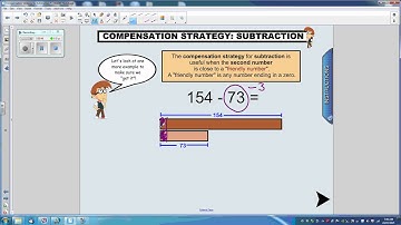 Compensation Strategy for Subtraction 2