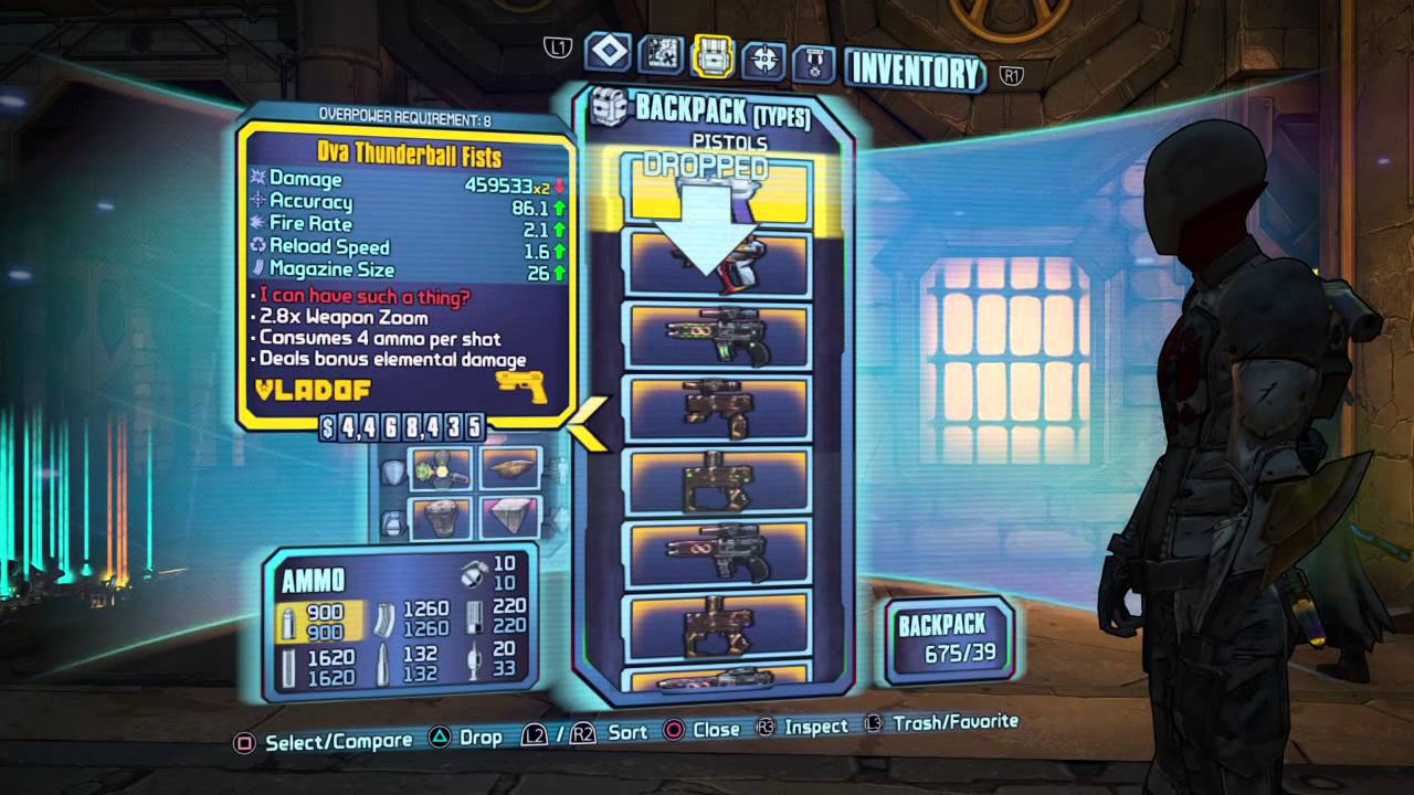 Borderlands 2 Gun Drop Lobby Ps4 Youtube