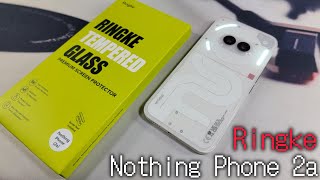Nothing Phone 2a Ringke Tempered Glass Screen Protector Install & Review