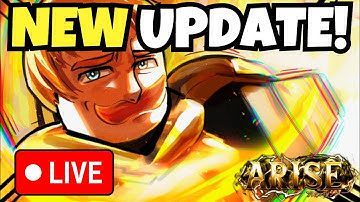 [🔴LIVE] ARISE CROSSOVER | NEW UPDATE | WEAPON META! | 200 CLEAR INFINITE? | UPDATE WAITING ROOM