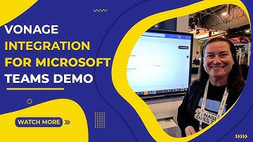 Vonage Integration for Microsoft Teams DEMO
