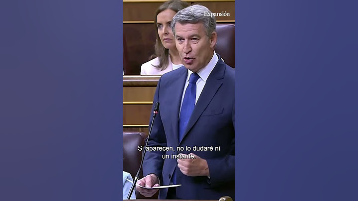 Duro enfrentamiento entre Feijóo y Sánchez en la sesión de control al Gobierno