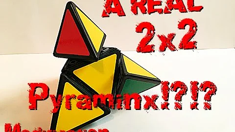A REAL 2x2 Pyraminx?!?!  My First Puzzle Modification!