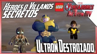 LEGO Marvel Avengers | Desbloquear Personajes | Ultrón Destrozado