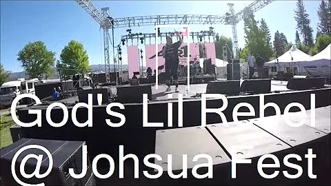 God's Lil Rebel at Joshua Fest 2015
