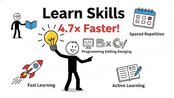 Learn Any Skill 4.7× Faster | Simple Self-Study System for Beginners | Boost Learning Speed