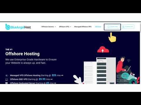 How To Client Area BlueAngelHost Login? | blue angelhost login.?