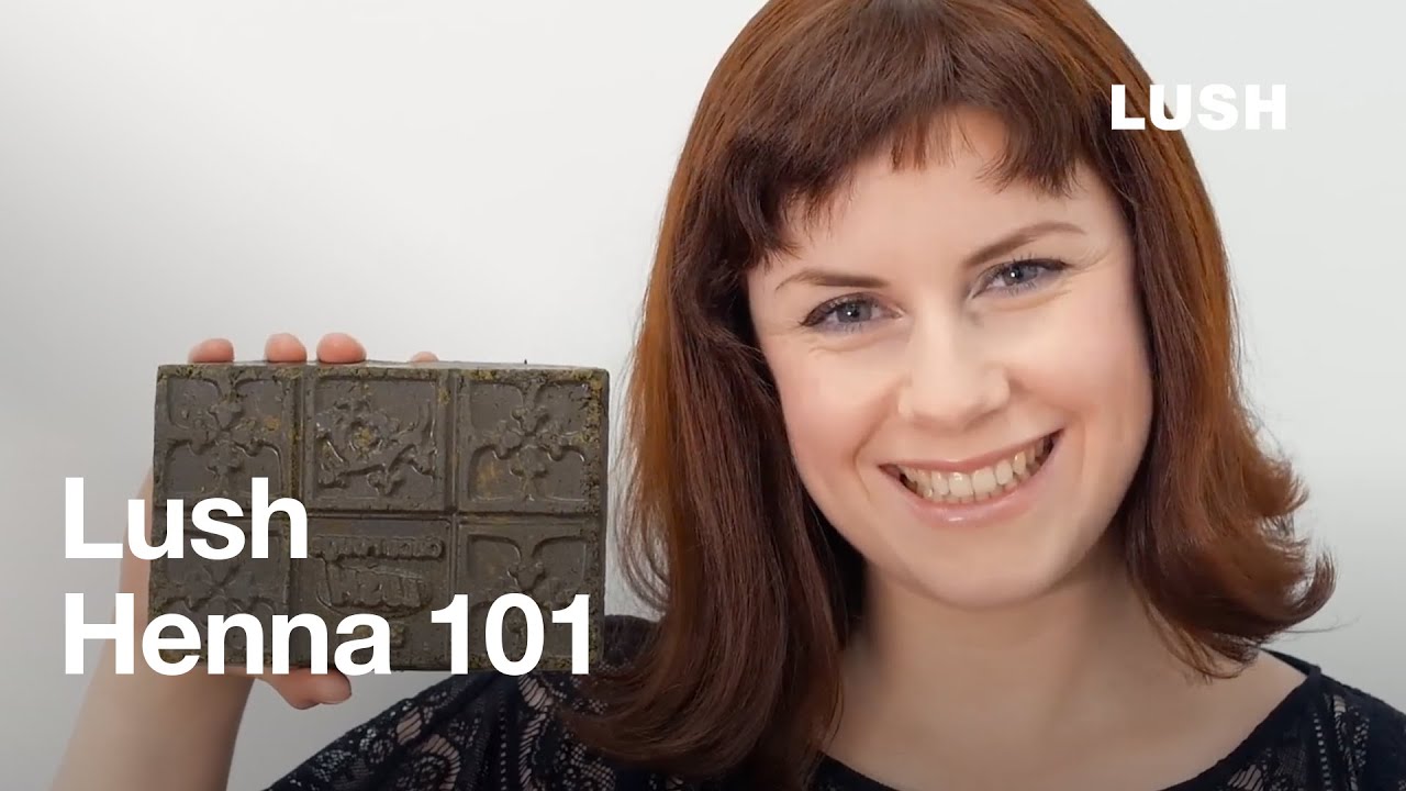 How To Apply LUSH Henna Hair Dye YouTube