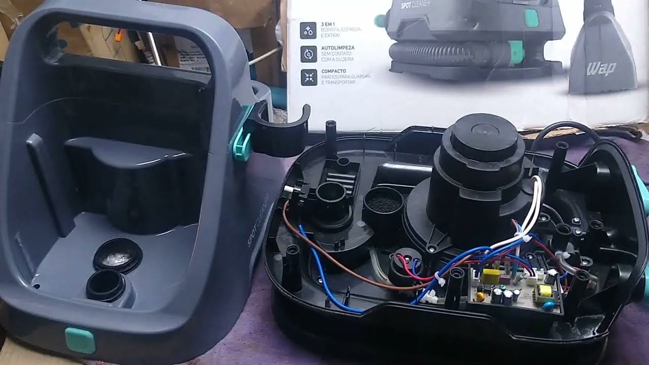 EXTRATORA PORTATIL DA WAP SPOT CLEANER NAO JOGA O SPRAY DAGUA