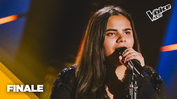 Melissa canta "Listen" di Beyoncé nella Seconda Manche della Finale e vince The Voice Kids 3