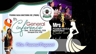 MRS POUMAI PAGEANT | Poumai Naga Women's Union 8th General Conference | Live