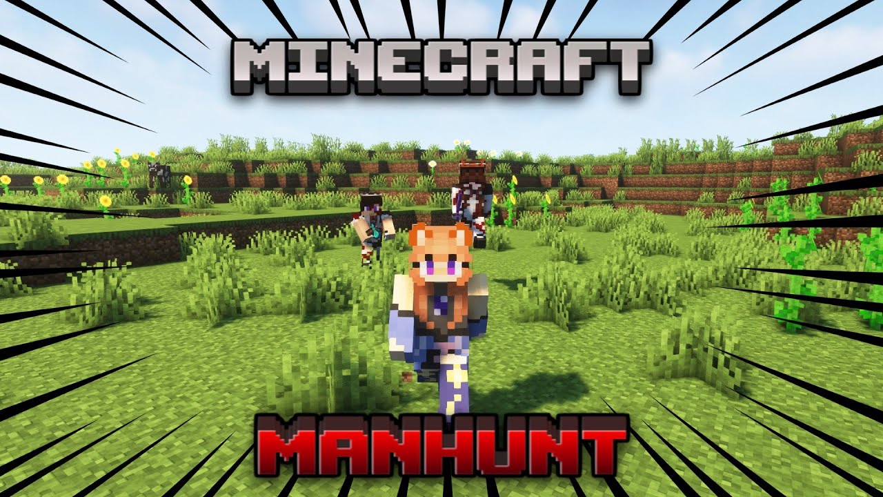 MINECRAFT MANHUNT but I don't win a single one with @AriAsinine and @maggiemoozle