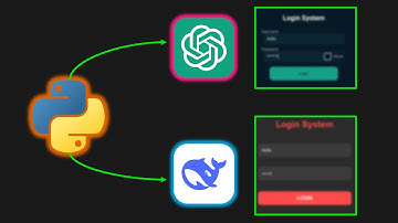 Python GUI Login Project with ChatGPT & DeepSeek