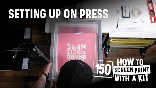 Best Practices for Setting Up a 1-Color Screen Printing Job