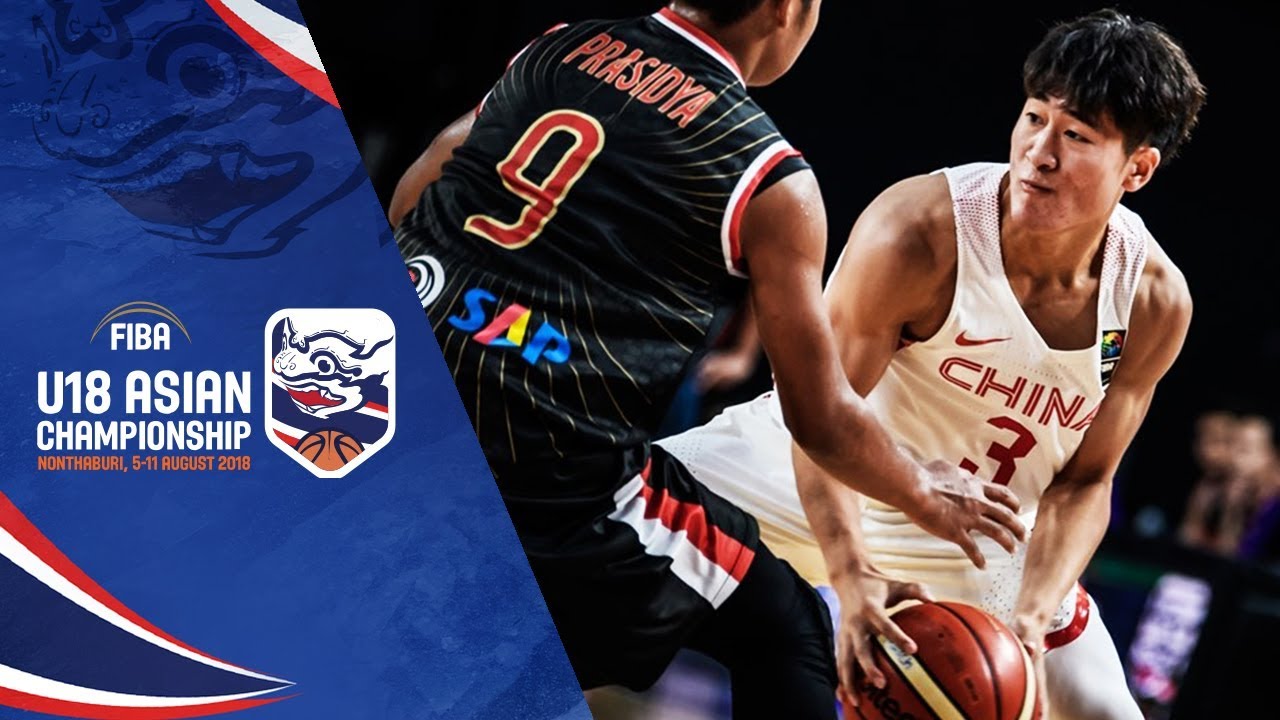 China V Indonesia Highlights FIBA U18 Asian Championship 2018 