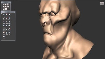 Speed sculpt Mudbox 2014