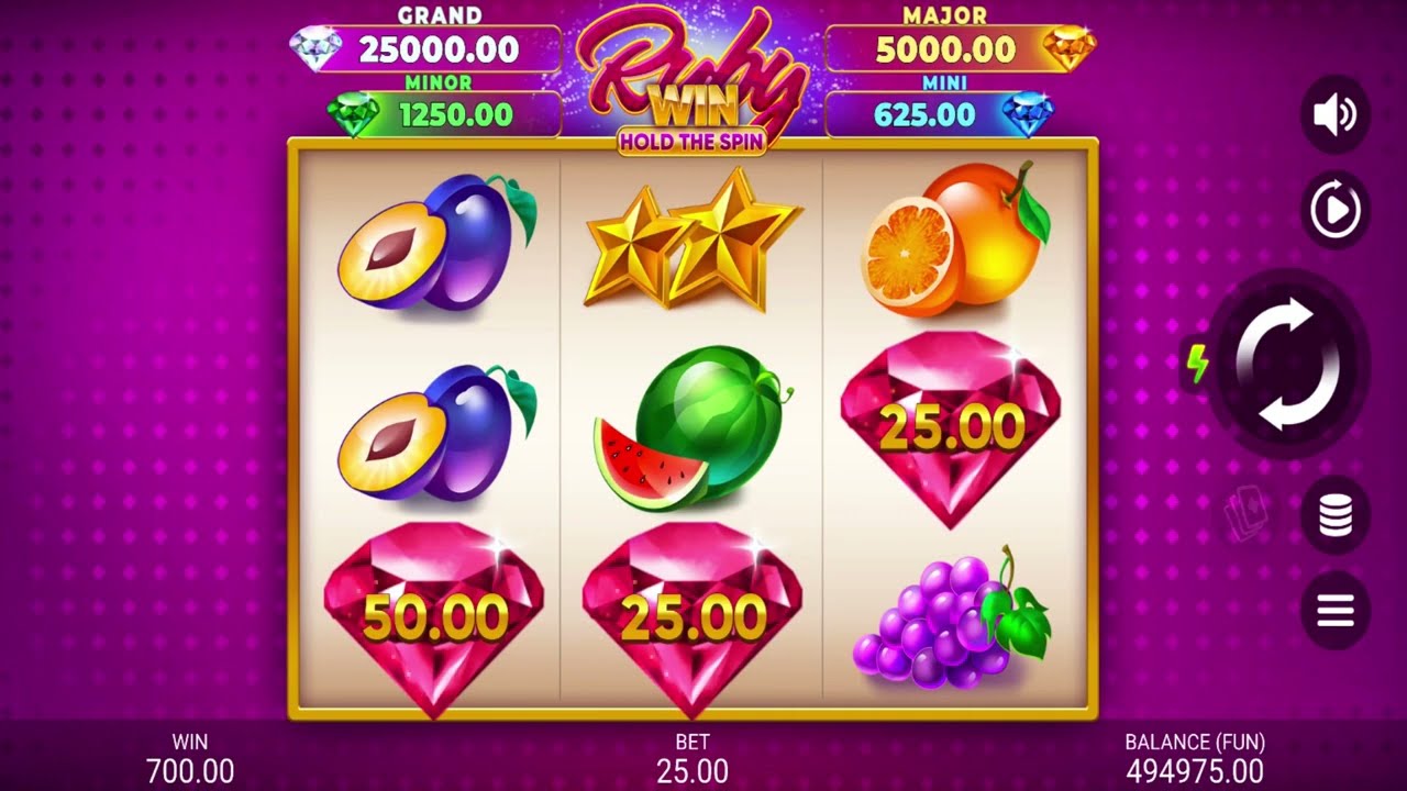 Ruby Win Hold the Spin Slot Review | Free Play video preview