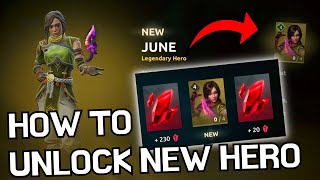 How to Unlock June 😍|| This is How i unlocked New hero   event walkthrough || Shadow Fight 4 Arena