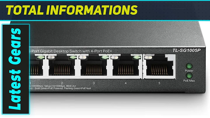 TP-Link TL-SG1005P: The Ultimate PoE Switch