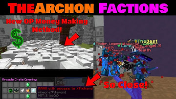 Playing On The BIGGEST Competitive Factions Server (CRAZY!) TheArchon Factions [1]