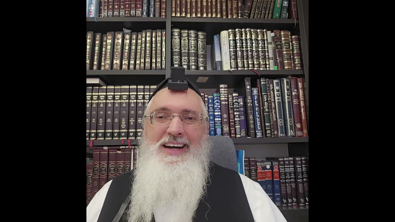 הלכה יומית/לגבי הסימנים של ראש השנה/רב דניאל בניזרי