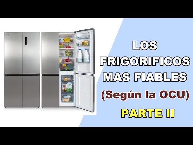 Los mejores frigoríficos baratos y ecológicos