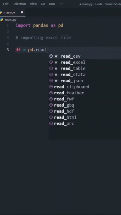 I import Excel file with pandas and display it to Console in 5 sec ...
