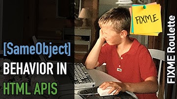 FIXME Roulette: Making [SameObject] JS properties actually hand out the same object