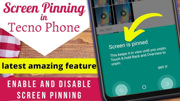 how to enable screen pinning in tecno spark 6,screen pinning tecno,what is screen pinning