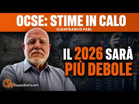 Video OCSE, PETROLIO SHOCK E PATRIMONIALE: ITALIA SOTTO TIRO | GIANFRANCO FABI