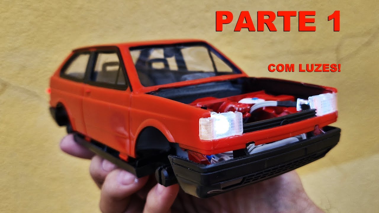 Transformando o Gol Diverplas em Gol GTS 1991 - PARTE 1