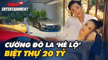 Soi biệt thử khủng hơn 20 tỷ của Cường Đô La, garage 2 tầng chứa 4 siêu xe