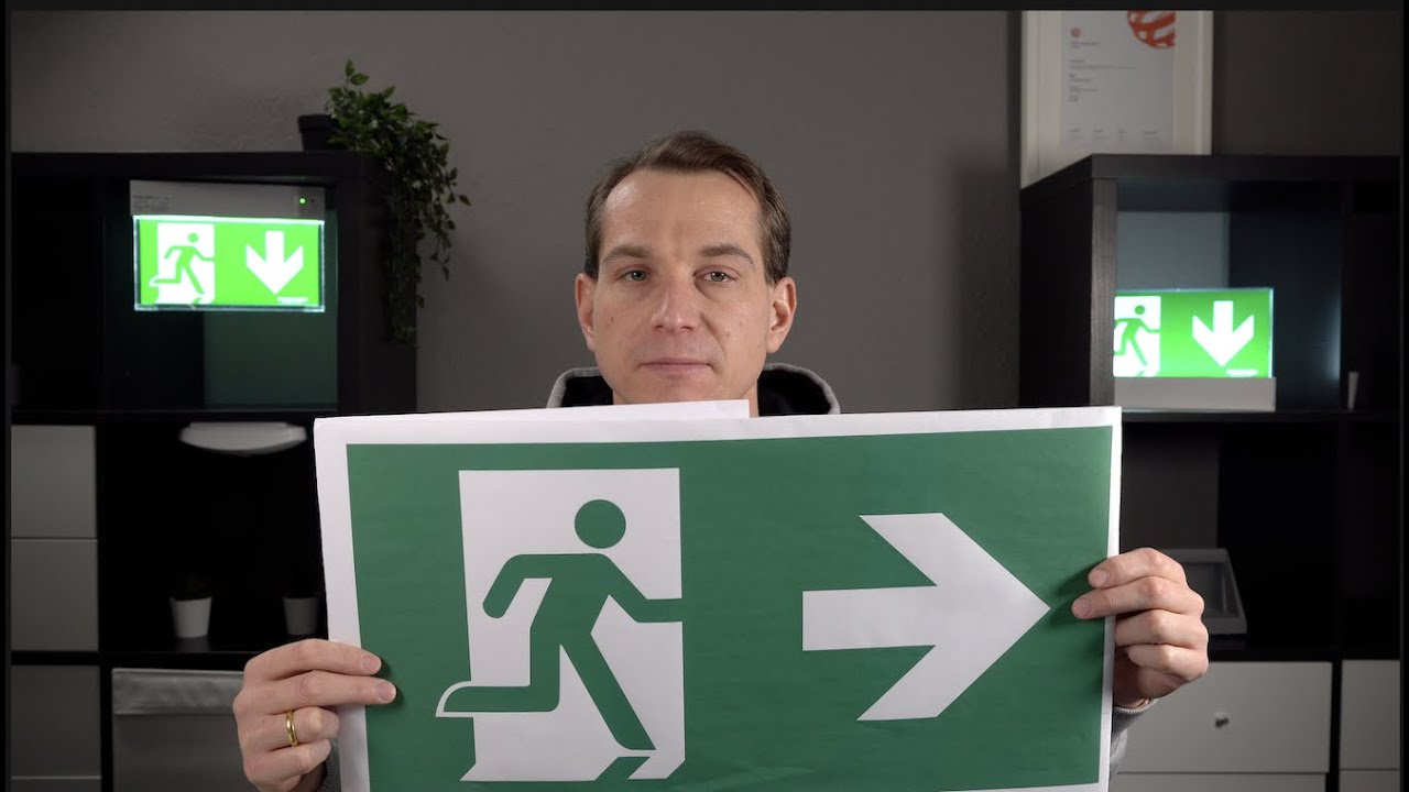 Was ist eine Sicherheitsbeleuchtung für Rettungswege und  was sind Sicherheitszeichen?