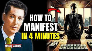 Neville Goddard - How To Manifest Anything In 4 Minutes (The Best Method)