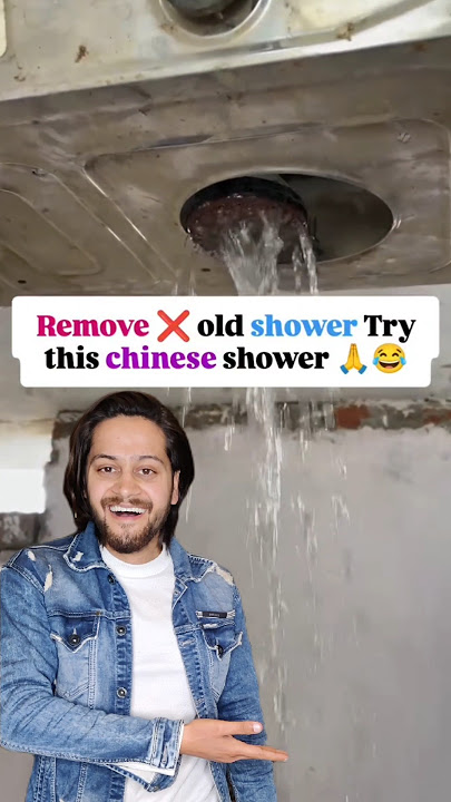 Stop❌ Using Old Shower🚿 Design 🖐️ Instead✅ Try This🔥😁 #waterfallshower #showerdesign #shorts #100k